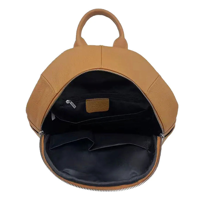 Fashion Women Genuine Leather Backpack Multifunctional Ladies Tote or Shoulder Bag 2025 New Real Cow Leather Travel Bagpack
