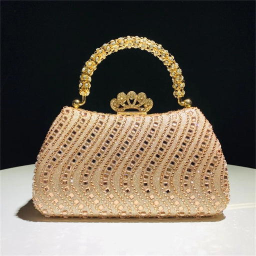 Elegant Purse Trend Luxury Designer Chain Shoulder Bag Women's Handbags Wallets Evening Bags for Wedding Bolso