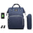 Large Capacity Diaper Bag Backpack Waterproof Maternity Bag Baby Diaper Bags With USB Interface Mummy Travel Bag For Stroller