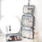 Large Hanging Hook Toiletry Bag Waterproof Folding Handbag Travel Makeup Cosmetic Razor Storage Organizer Case Bathroom Supplies