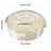 8-Grid Transparent Kitchen Seasoning Storage Box with Sealed Lid & Handle