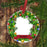 Personalized Baby Christmas Ceramic Ornament