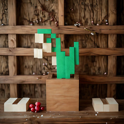 1pc Creative Desktop Flower Ornament Eco-Friendly Home Decor