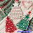 Personalized Stacked Christmas Tree Family Ornament.
