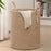 Large Tall Woven Storage Basket with Handles