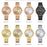 Stainless Steel Bracelet Classic  Watch
