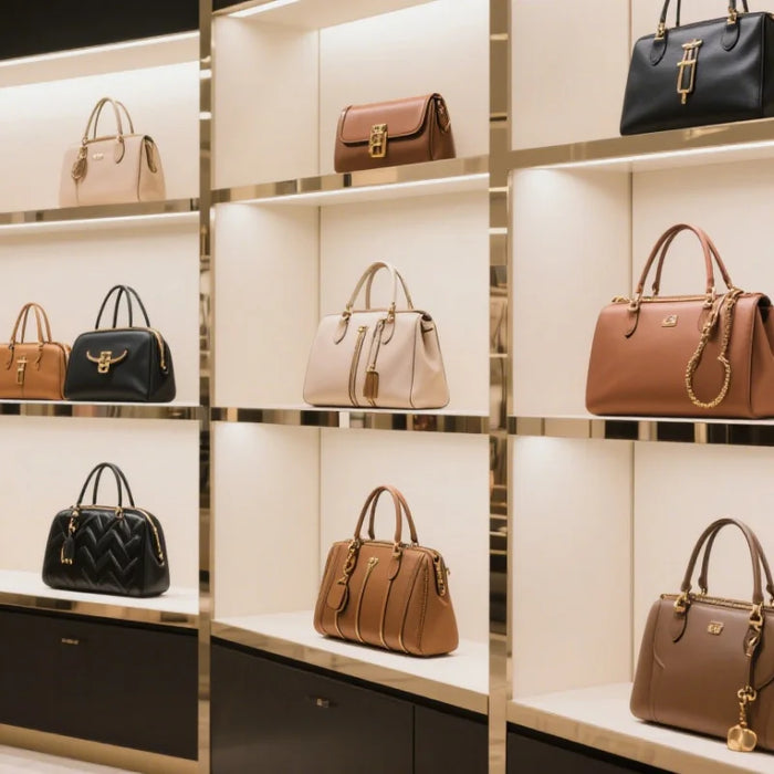 Luxury Leather Travel Organizer Bag