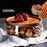 Creative Glass Food Storage Containers with Airtight Wooden Lid