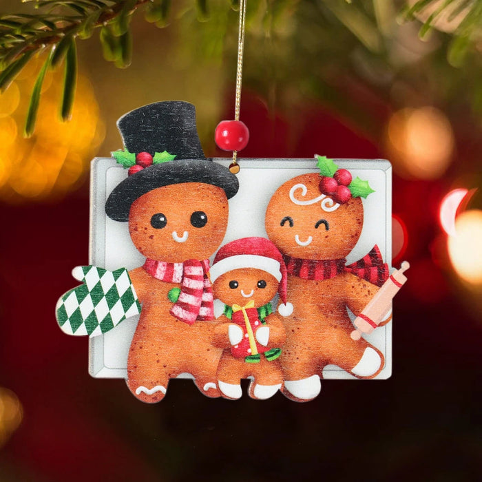 Christmas Wooden Gingerbread Man Ornament