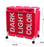 3-Grid Dirty Clothes Hamper with Lid