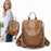 Soft Leather Backpack Lightweight Women Backpack Sheepskin Casual Waterproof Travel Bag Mother Kids Bags for Girl School Bags