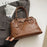 LEFTSIDE PU Leather Retro Tote Bag for Women 2025 Winter Trend New Fashion Y2K Handbags Females Travel Shoulder Crossbody Bags