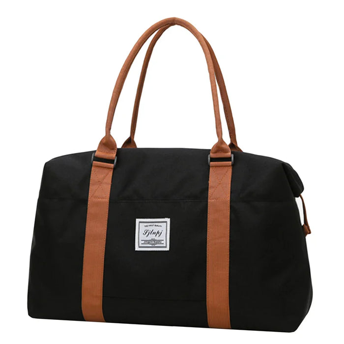 Fashion Large Travel Bag Women Cabin Tote Bags Handbag Oxford Cloth Canvas Waterproof Shoulder Bag Women Weekend Overnight Bag