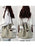 Women's Denim & Leather Tote Bag