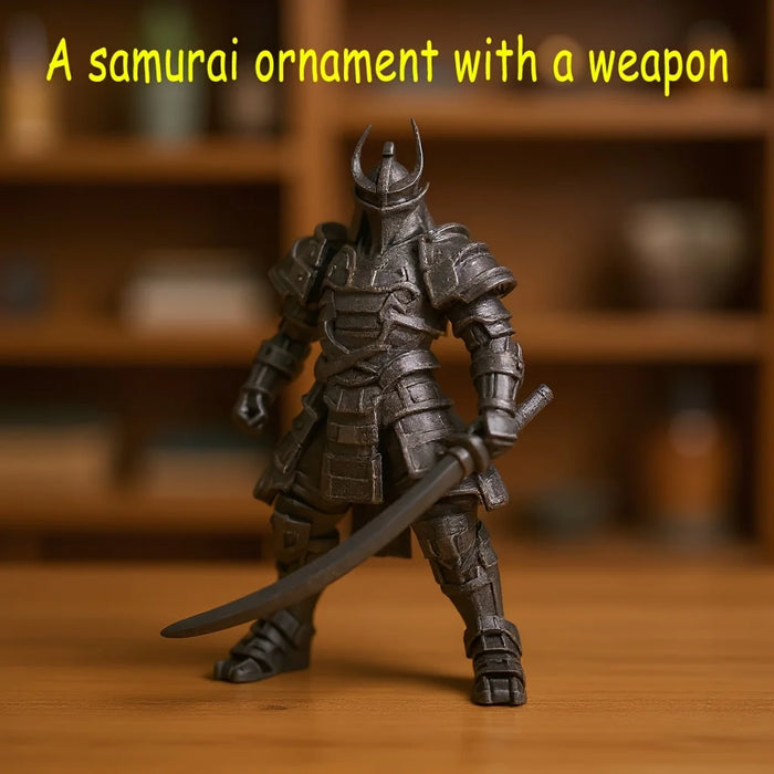 Samurai Ornament with Weapons