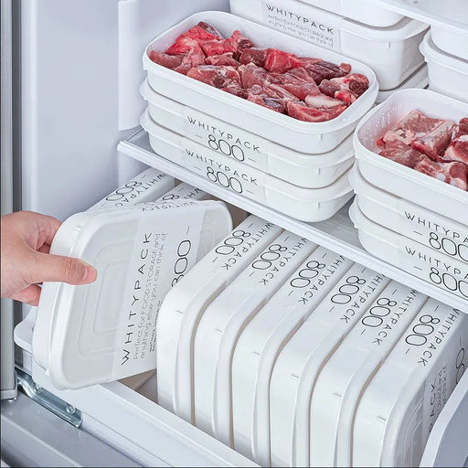 White Airtight Food Storage Containers