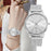 New In Stylish Silver Minimalist Business Elegant Ladies Watch