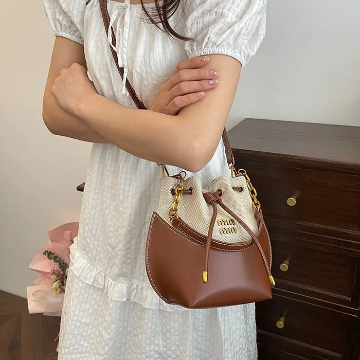 Durable Leather Women's Shoulder Bag Crossbody Style For Ladies Messenger Fashion Everyday Practical Use