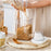 Airtight Clear Kitchen Storage Container with Measuring Cup