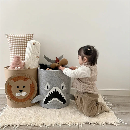 Large Capacity Baby Toy Storage Bucket