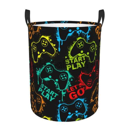Gaming Controller Laundry Basket Organizer