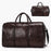Men’s Large Leather Travel Duffel Bag