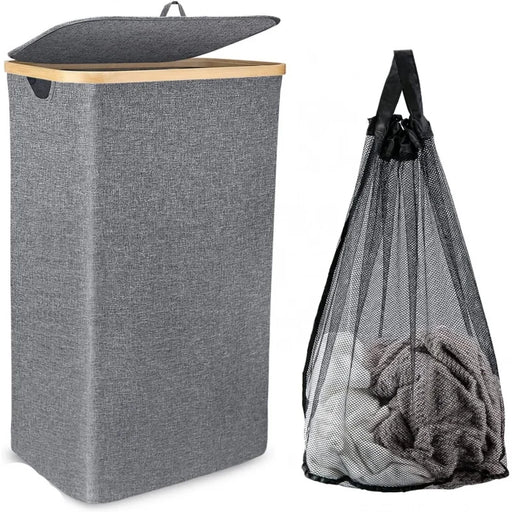 Large 100L Laundry Hamper with Lid