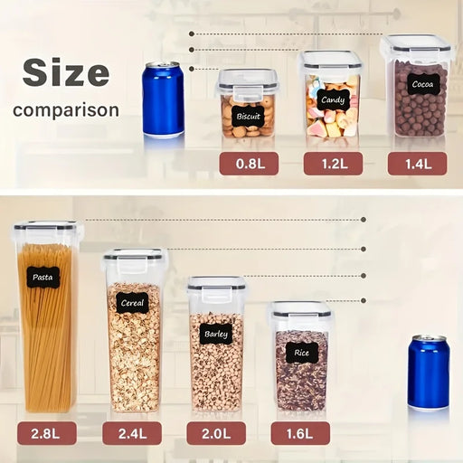 7-Piece Airtight Food Storage Container Set
