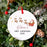 Personalized Baby First Christmas Ornament