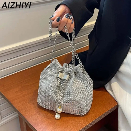 Rhinestone Evening Bag
