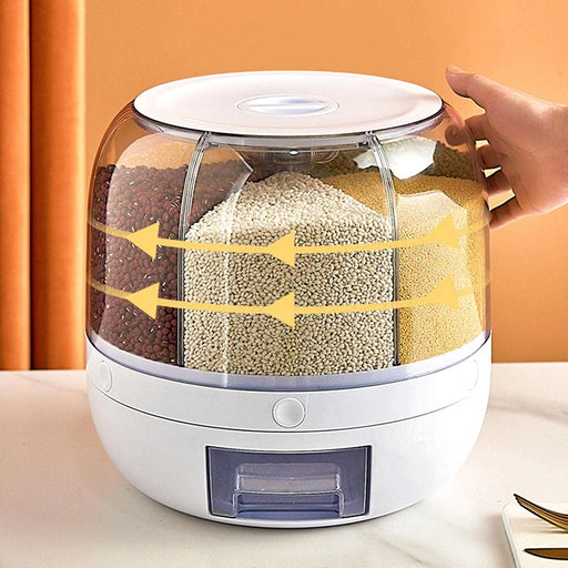 6kg Rotating Rice & Grain Dispenser