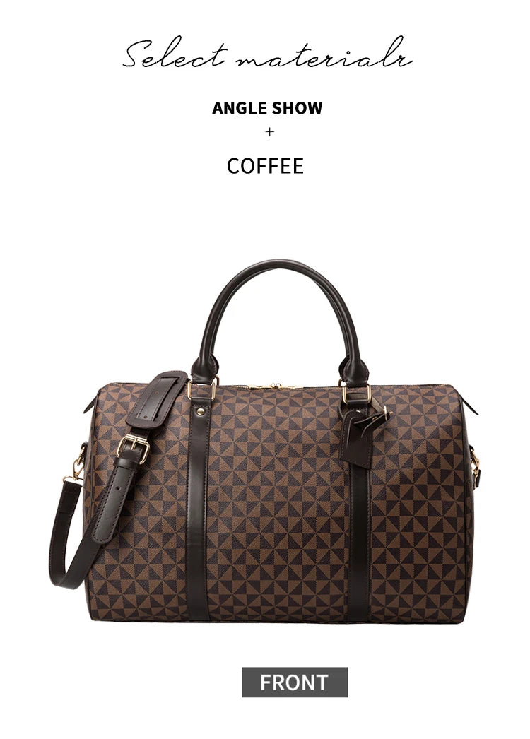 Olivia Leather Travel Bag