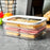 Stackable Refrigerator Storage Containers with Lids