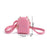 Portable Coin Purse New PU Leather Solid Color Crossbody bag Lightweight Mini Makeup Bag Women
