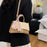Modern Women's Shoulder Bag Luxury Leather Design Crossbody Bag Ladies Leisure Travel Purse With Designer Letter Logo