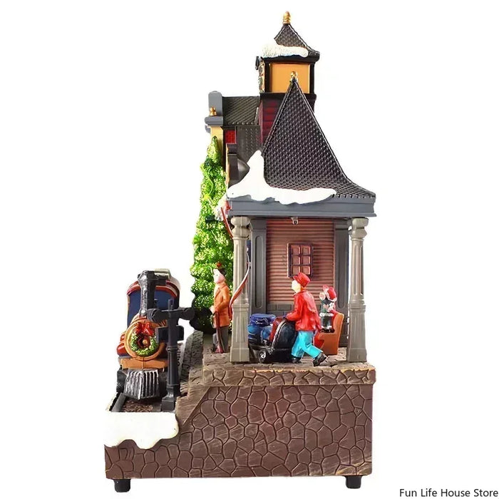 Luminous Christmas Music House