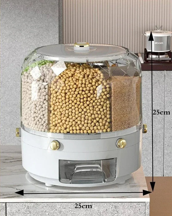 360° Rotating Rice Dispenser