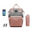 Large Capacity Diaper Bag Backpack Waterproof Maternity Bag Baby Diaper Bags With USB Interface Mummy Travel Bag For Stroller