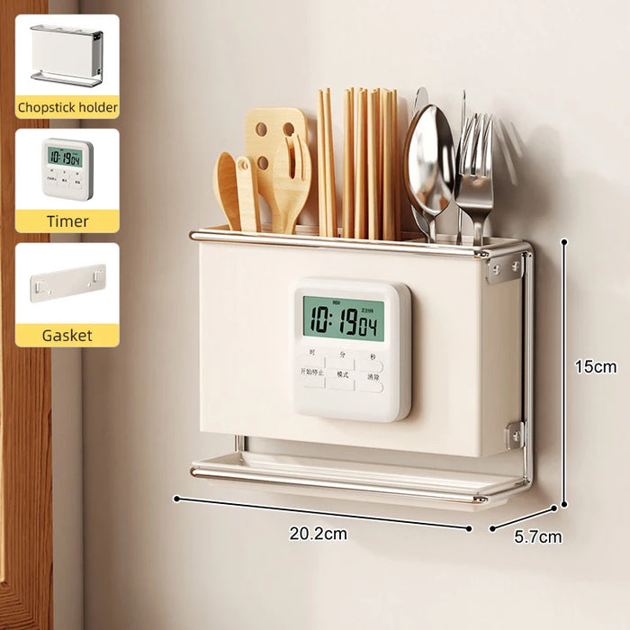 Kitchen Knife Drying Holder with Drainer