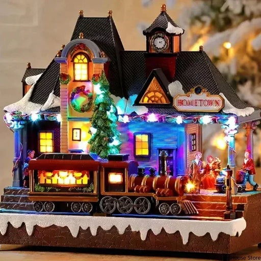 Luminous Christmas Music House