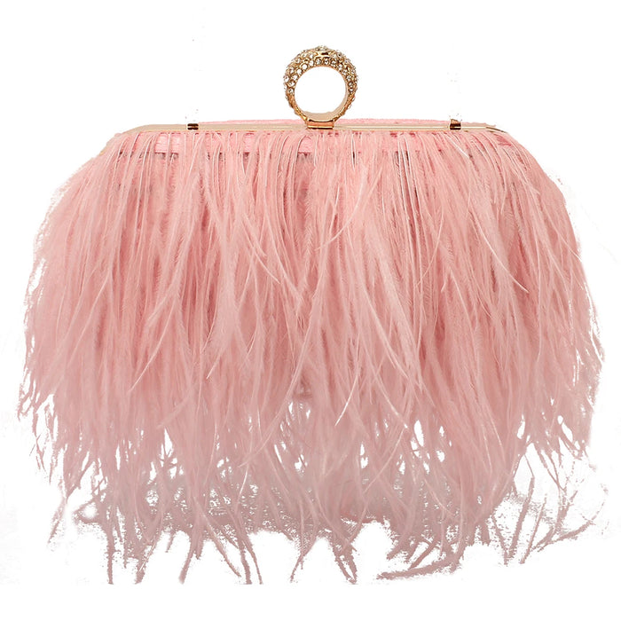 Elegant clutch bag with sophisticated design, perfect for formal occasions and stylish evening events.