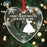 Custom First Christmas Glass Ornament Personalized Keepsake Gift