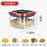 Plastic Food Storage Containers with Lids