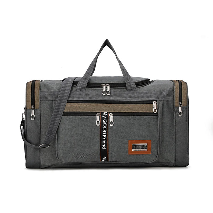 Women Men Nylon Travel Duffel Bag Carry On Luggage Bag Men Tote Large Capacity Weekender Gym Sport Holdall Overnight Bag Pouches