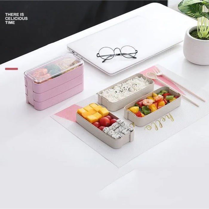 Wheat Straw Bento Lunch Box