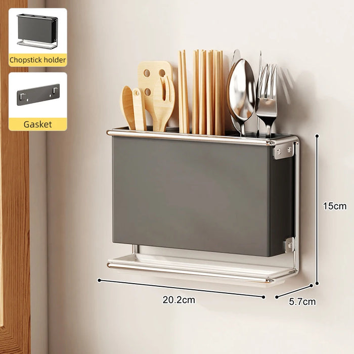 Kitchen Knife Drying Holder with Drainer