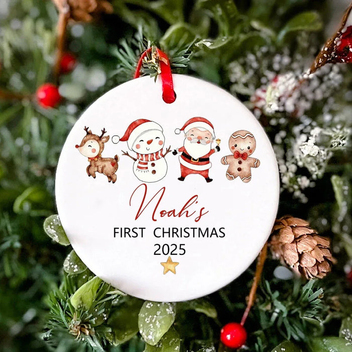 Personalized Baby First Christmas Ornament