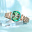 Rose Gold Fashion Women Watches 2023 Luxury Stainless Steel Rhinestone Watch Ladies Quartz Wrist Watch for Women Reloj Mujer