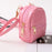 Portable Coin Purse New PU Leather Solid Color Crossbody bag Lightweight Mini Makeup Bag Women