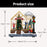Christmas Musical Greenhouse Ornament with LED Lights